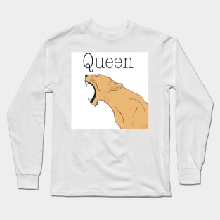 Queen lioness Long Sleeve T-Shirt